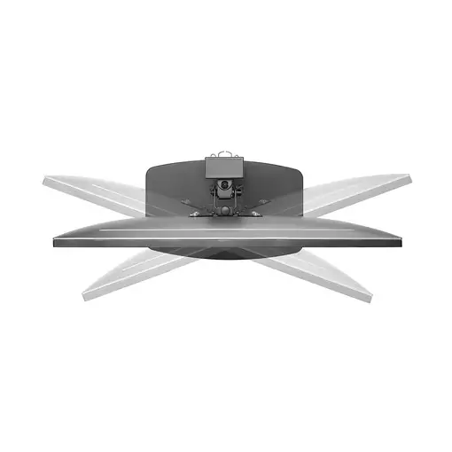 AISENS Soporte De Mesa Eco Giratorio E Inclinable Para Monitor/tv 8kg De 17-32, Ne