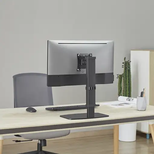 AISENS Soporte De Mesa Eco Giratorio E Inclinable Para Monitor/tv 8kg De 17-32, Ne