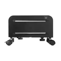 Ewent EW1291 soporte de CPU Carro para equipo informático Negro