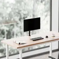 AISENS Soporte de mesa eco giratorio e inclinable para monitor/TV 10kg de 17-32, N