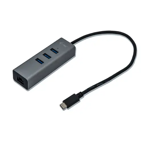 i-tec Metal USB-C HUB 3 Port + Gigabit Ethernet Adapter
