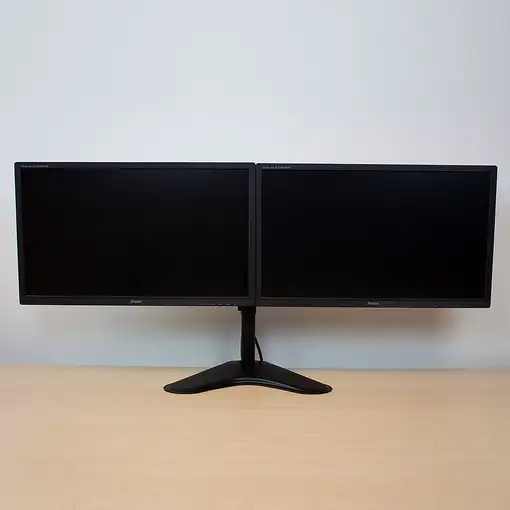 Ewent EW1536 soporte para monitor 81,3 cm (32'') Escritorio Negro