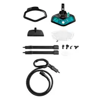 Polti Vaporetto Smart 100_T Limpiador a vapor de cilindro 1500 W Azul, Blanco