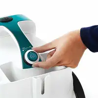 Polti Vaporetto Smart 100_T Limpiador a vapor de cilindro 1500 W Azul, Blanco