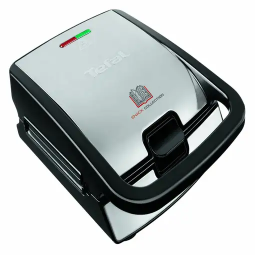 Tefal Snack Collection SW852D sandwichera 700 W Negro, Acero inoxidable