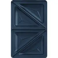 Tefal Snack Collection SW852D sandwichera 700 W Negro, Acero inoxidable