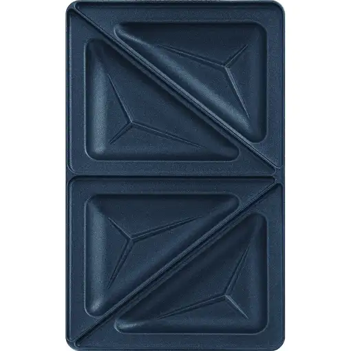 Tefal Snack Collection SW852D sandwichera 700 W Negro, Acero inoxidable
