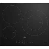 Beko HII63205MT hobs Negro Integrado 58 cm Con placa de inducción 3 zona(s)
