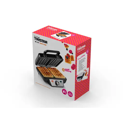 Tristar WF-2195 Gofrera de acero inoxidable