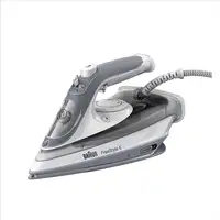 Braun TexStyle 5 SI5078GY Plancha a vapor EloxalPlus soleplate 2800 W Gris, Blanco