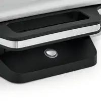 WMF 0415150011 sandwichera 800 W Negro, Plata