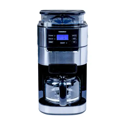 TORNADO TCM-1025A-GS Manual Cafetera de filtro 1,5 L