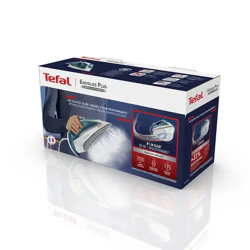 Tefal EasyGliss Plus FV5718 plancha Plancha vapor-seco Suela de Durilium 2400 W Tu