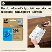 HP Cartucho de Tinta Original EvoMore 924e cian
