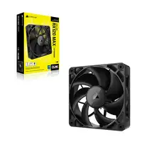 Corsair iCUE LINK RX120 MAX Carcasa del ordenador Ventilador 12 cm Negro 1 pieza(s
