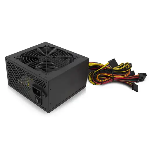 Ewent EW3908 unidad de fuente de alimentación 600 W 20+4 pin ATX ATX Negro