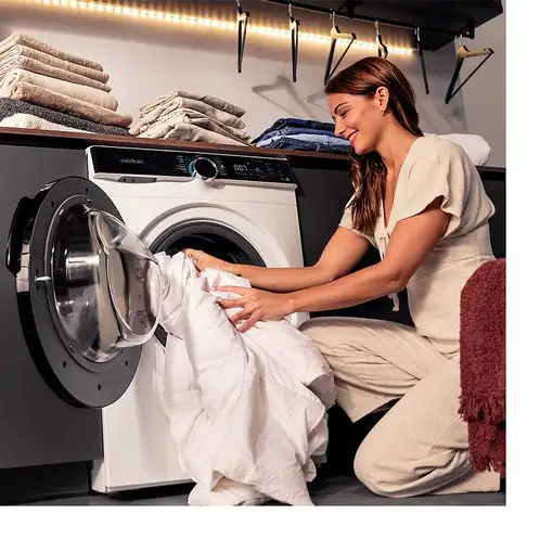 Cecotec 02517 lavadora Carga frontal 12 kg 1400 RPM Blanco