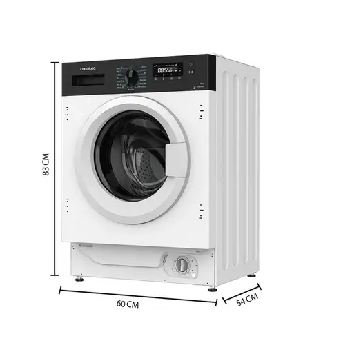 Cecotec 02723 lavadora Carga frontal 8 kg 1350 RPM Blanco