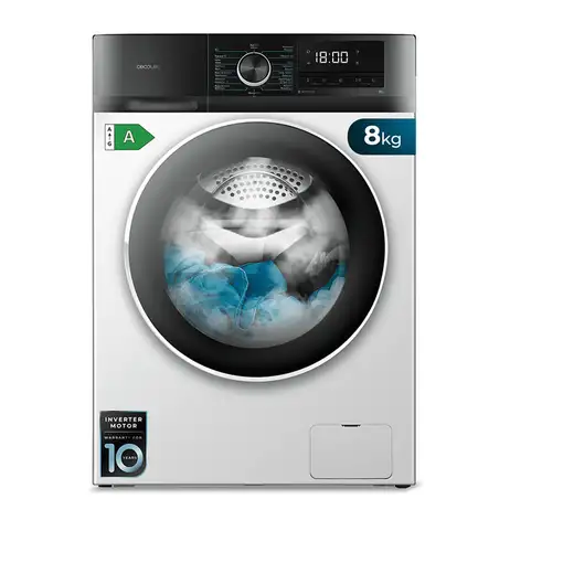 Cecotec Bolero DressCode 8500 Inverter A lavadora Carga frontal 8 kg 1400 RPM Blan