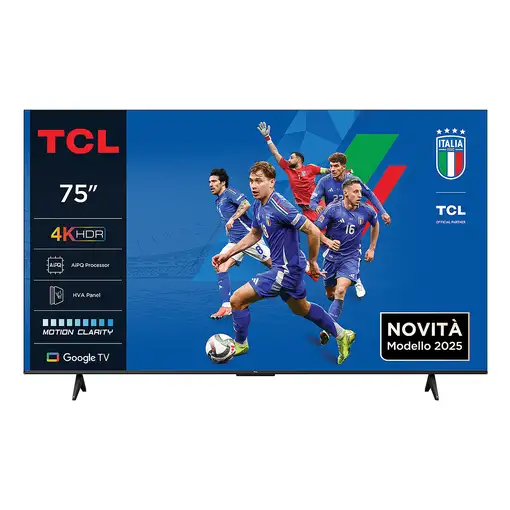 TCL P6K 75P6K Televisor 190,5 cm (75'') 4K Ultra HD Smart TV Wifi Negro