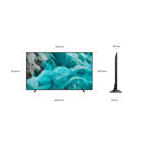 Samsung TQ43Q7FAAU 109,2 cm (43'') 4K Ultra HD Smart TV Wifi Negro