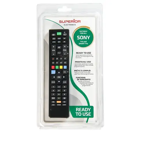 Superior RCSONY mando a distancia IR inalámbrico TV Botones