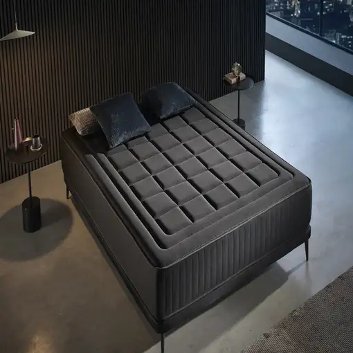 Colchón Viscoelástica Magnum Black, 150 x 190 cm -Moonia