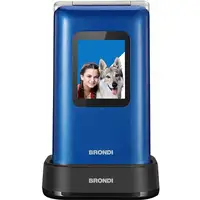 Brondi Amico Prezioso 7,11 cm (2.8'') Azul Teléfono para personas mayores