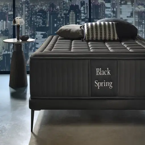 Colchón Muelles Ensacados Black Spring Royal 30cm, 90 x 200 cm -Moonia