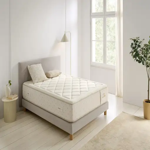 Colchón Muelles Ensacados Eco Nature Spring 30cm, 120 x 200 cm -Moonia