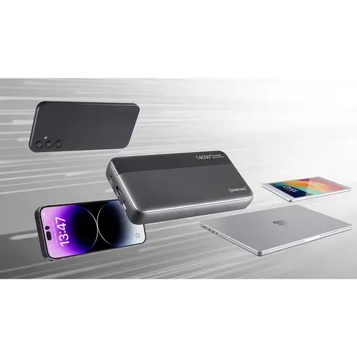 Intenso 7350060 batería externa Ión de litio 25000 mAh Negro, Gris