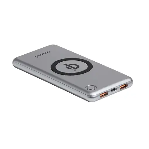 Intenso WPD10000 Polímero de litio 10000 mAh Cargador inalámbrico Plata