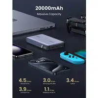 Ugreen 25188 batería externa 20000 mAh Gris
