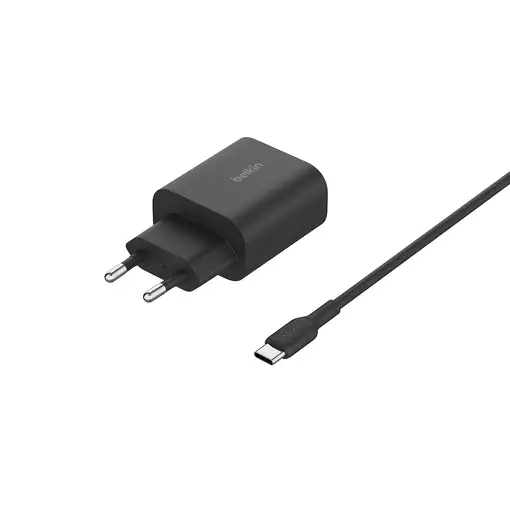 Belkin BoostCharge Auriculares, Smartphone, Reloj inteligente Negro USB Cargador i