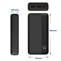 Ewent POWER BANK 20000mAh PD 22.5W