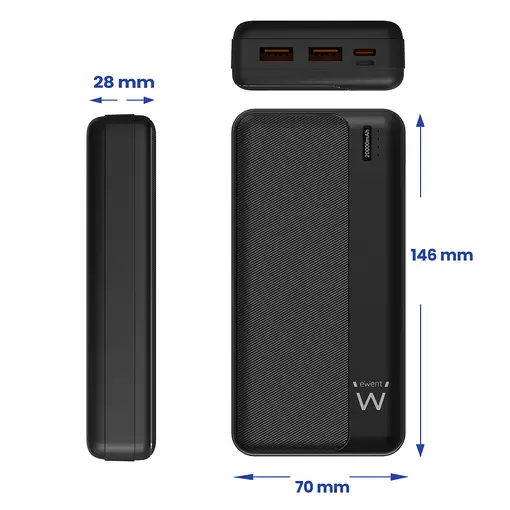 Ewent POWER BANK 20000mAh PD 22.5W