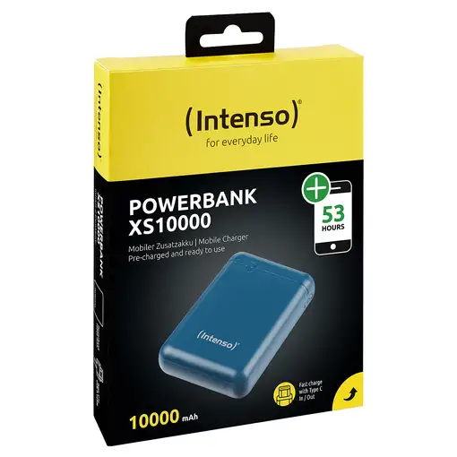 Intenso XS10000 Polímero de litio 10000 mAh Color petróleo