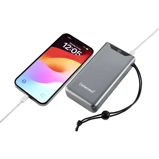 Intenso 7332054 batería externa Polímero de litio 20000 mAh Gris