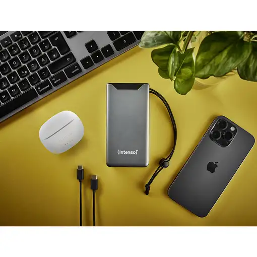 Intenso 7332054 batería externa Polímero de litio 20000 mAh Gris