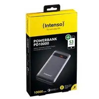 Intenso PD10000 Polímero de litio 10000 mAh Antracita