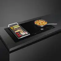 Smeg SIM3964D hobs Negro Integrado 90 cm Con placa de inducción 6 zona(s)