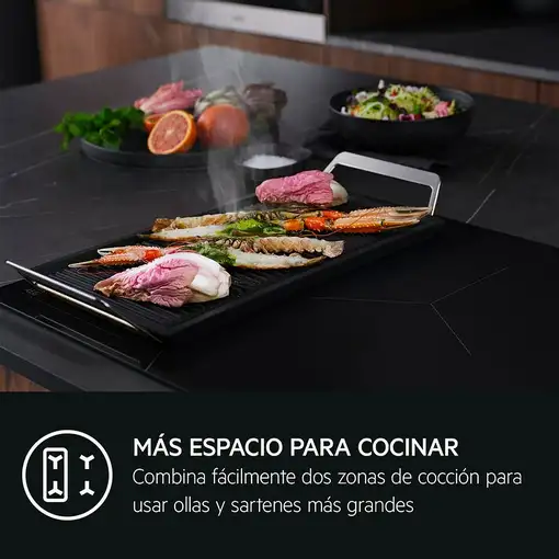 AEG TI63IQ30FZ Negro Integrado 60 cm Con placa de inducción 3 zona(s)