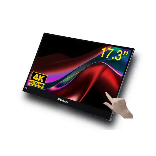 Verbatim 32239 pantalla para PC 43,9 cm (17.3'') 3840 x 2160 Pixeles 4K Ultra HD LC