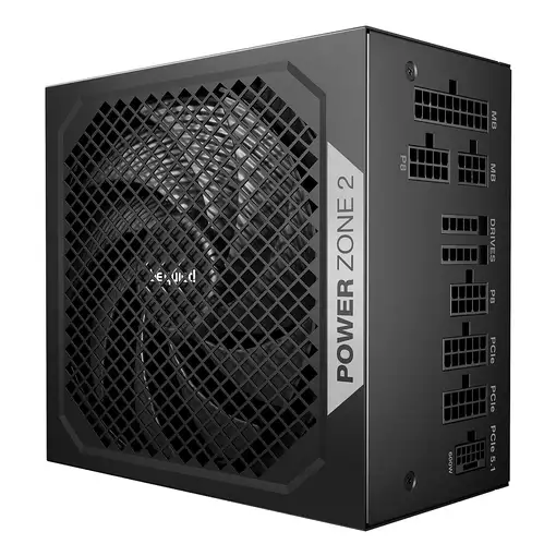 be quiet! POWER ZONE 2 750W unidad de fuente de alimentación 20+4 pin ATX ATX Negr