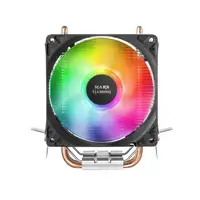 Mars Gaming MCPUARGB, Disipador CPU RGB, 2 Heatpipes HCT, TDP 130W, Silencioso, PW