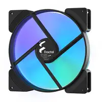 Fractal Design Prisma AL-18 PWM Carcasa del ordenador Ventilador 18 cm Negro, Blan