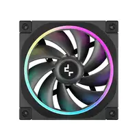 DeepCool FL12-3 in 1 Carcasa del ordenador Ventilador 12 cm Negro 3 pieza(s)