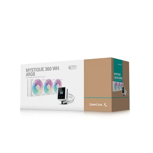 DeepCool Mystique 360 WH ARGB Procesador Sistema de refrigeración líquida todo en