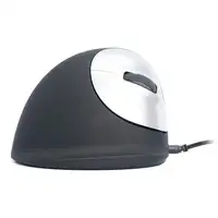 R-Go Tools Ratón ergonómico R-Go HE Break con software de pausa, grande (tamaño de