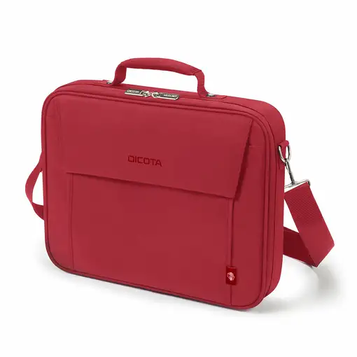 DICOTA Eco Multi BASE 43,9 cm (17.3'') Maletín Rojo